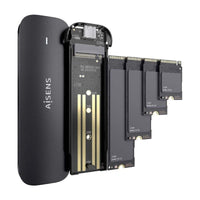 Aisens Asm2-024b Caixa Externa para SSD M.2 NVME Asm2-024b / USB 3.2 / sem Parafusos