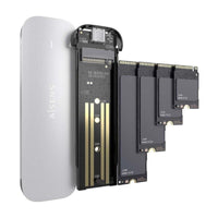 Aisens Asm2-025sl M.2 NVME Caixa Externa para SSD / USB 3.2 / sem Parafusos