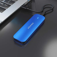 Aisens Asm2-026blu M.2 NVME Caixa Externa para SSD / USB 3.2 / sem Parafusos