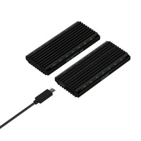 Aisens Asm2-rgb012b M.2 SATA / NVME Caixa Externa para SSD Asm2-rgb012b / USB 3.2 / sem Parafusos