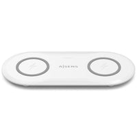 Base de Carregamento sem Fios Aisens Asch-15w2wc059-w / 15W / Branco