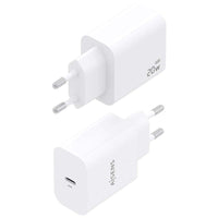 Carregador de Parede Aisens A110-0938 Gan / 1xusb Type-c / 20W / Branco