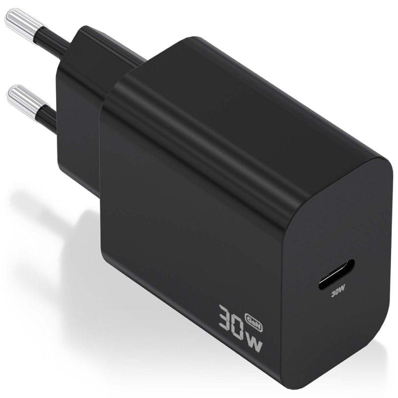 Carregador de Parede Aisens A110-0941 Gan / 1xusb Type-c / 30W / Preto