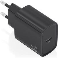 Carregador de Parede Aisens A110-0951 Gan / 1xusb Type-c / 30W / Preto
