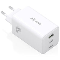 Carregador de Parede Gan Aisens Asch-100w3p051-w / 2xusb Type-c / 1xusb / 100W