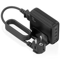 Carregador de Secretária Aisens Gan Asch-140w4p056-bk / 3xusb Tipo C / 1xusb / 140W