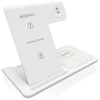 Base de Carregamento sem Fios Aisens Asch-15w3wc044-w / 15W