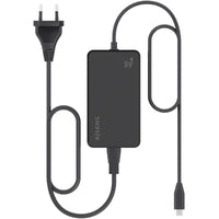 Carregador de Secretária Aisens Gan Asch-1pd45d067-bk / 1xusb Type-c / 45W