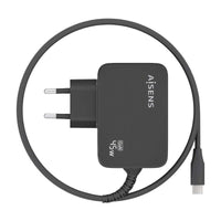 Carregador de Parede Gan Aisens Asch-1pd45wl032-bk / 1xusb Type-c + Cabo 1,8m / 45W