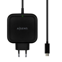 Carregador de Parede Aisens Asch-1pd65wl-bk / 1xusb Type-c / 65W