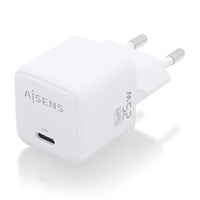 Carregador de Parede Gan Aisens Asch-25w1p012-w / 1xusb Type-c / 25W