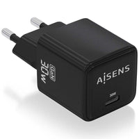 Carregador de Parede Gan Aisens Asch-30w1p036-bk / 1xusb Type-c / 30W