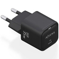 Carregador de Parede Gan Aisens Asch-35w1p023-bk / 1xusb Type-c / 35W