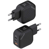 Carregador de Parede Gan Aisens Asch-65w3p027-bk / 2xusb Type-c / 1xusb / 65W