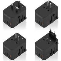 Aisens Asps-2a3c09-bk Carregador de Parede Universal Gan para Viagem / Tomada de Alimentação Univer…