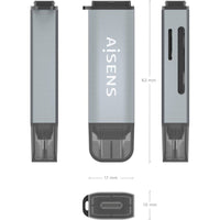 Leitor de Cartões Externo Aisens Ascr-2a09-gr / USB 3.1