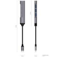 Hub USB Tipo C Aisens A109-0541 / 4xusb