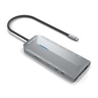 Base de Ligação USB Tipo C Aisens Asuc-12p005-gr / 2xhdmi / 3xusb / 2xusb Tipo C / 1xrj45 / 1xáudio…