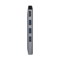 Base de Ligação USB Tipo C Aisens Asuc-8p004-gr / 1xhdmi / 3xusb / 1xrj45 / 1xleitor de Cartões / 1…