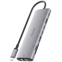 Base de Ligação USB Tipo C Aisens Asuc-8p033-gr / 1xhdmi / 1xusb / 2xusb Tipo C / 1xrj45 / 1xleitor…