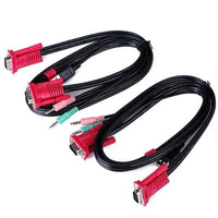 SVGA KVM Switch Aisens A111-0064 / 2PC com 1 Teclado e Rato Apenas
