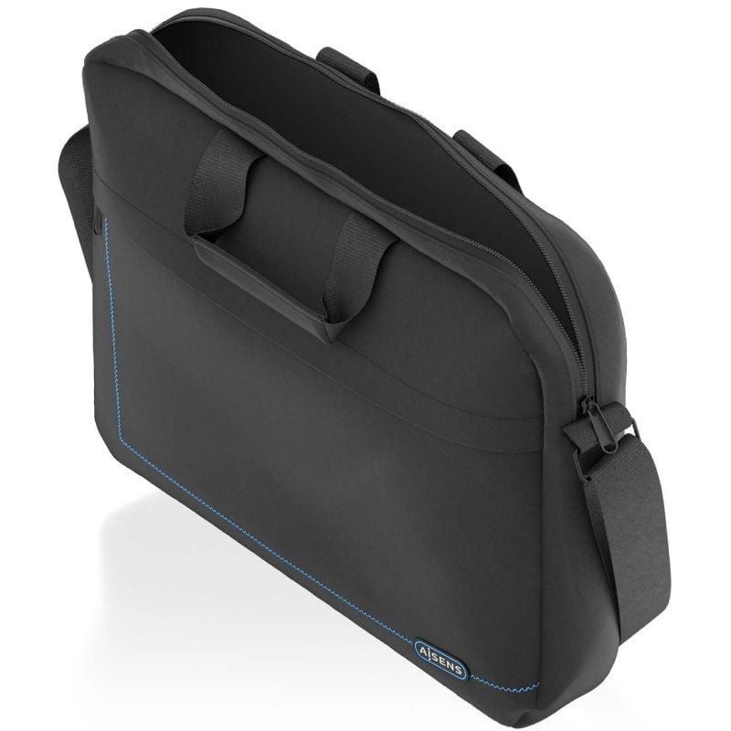 Mala para Computador Portátil Aisens Asbg-bc022-bk para Computadores Portáteis Até 15,6" / Preto