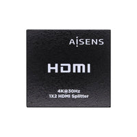 Aisens A123-0506 Duplicador HDMI / 2x HDMI Fêmea / HDMI Macho - USB Fêmea