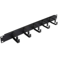 Aisens A141-0309 Organizador de Cabos para Armário em Bastidor Altura 1U