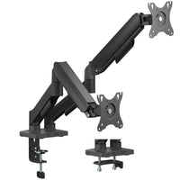 Suporte de Mesa com Contrapeso para 2 Monitores Aisens Dt32tsr-357 / Giratório / Inclinável / Até 9…