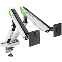 Suporte de Mesa de Jogos com Contrapeso para 2 Monitores Aisens Dt38tsr-345 / Giratório / Inclinado…