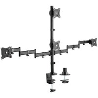 Suporte de Mesa para 4 Monitores e TV Aisens Dt27tsr-379 / Giratório / Inclinado / Até 8kg