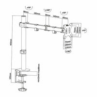 Suporte de Mesa para Monitor Aisens Dt32tsr-039 / Até 8kg