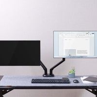 Suporte Gaming para 2 Monitores Aisens Dt32tsr-297 / Até 9kg / com Iluminação RGB