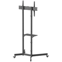 Aisens Ft70te-333 Suporte de Chão Inclinável com Rodízios para TV 37"-70" / Até 45kg