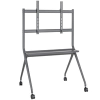 Aisens Ft86fe-143 Suporte de Chão com Rodízios para TV Ou Ecrã Interativo 50"-86" / Até 120kg