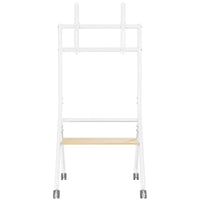 Suporte de Chão Aisens Ft86fe-331 com Rodízios para Televisores de 37-86" / Até 50kg