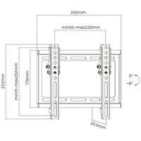 Suporte de Parede Inclinável Aisens Wt42t-159 para TV 23-42" / Até 35kg