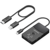 Aisens Aswl-h2kdc30m05-bk / Adaptador / Transmissor de Vídeo sem Fios USB Type-c - HDMI de 100 W