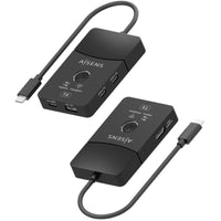 Aisens Aswl-h2kdc30m05-bk / Adaptador / Transmissor de Vídeo sem Fios USB Type-c - HDMI de 100 W