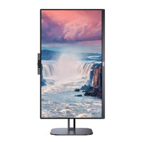 Monitor Profissional AOC 24V5CW / BK 23,8" / Full HD / Webcam / Multimédia / Ajustável em Altura /…