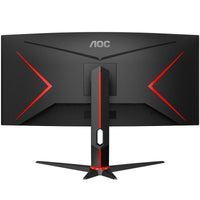 Monitor Gaming Ultra Wide Curvo AOC CU34G2XP / BK 34" / WQHD / 1ms / 180hz / VA / Preto