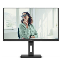 Monitor Profissional AOC Q27P3CV 27" / QHD / Multimédia / Ajustável em Altura / Preto