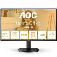 Monitor Profissional AOC U27B3CF 27" / 4K / Multimédia / Ajustável em Altura / Preto