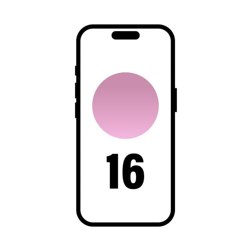 Smartphone Apple Iphone 16 256GB / 6.1" / 5G / Rosa