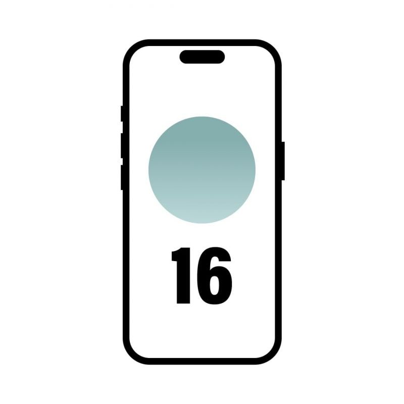 Smartphone Apple Iphone 16 256GB / 6.1" / 5G / Teal Green