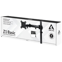 Arctic Z1 Basic Monitor Table Stand / Giratório / Inclinado / Até 15kg