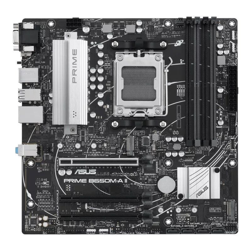 Placa-mãe Asus Prime B650m-a Ii-csm / Socket AM5 / Micro ATX