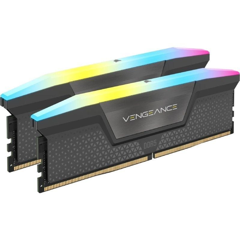 Memória RAM Corsair Vengeance RGB 2 X 16GB / DDR5 / 6000MH / 1.35v / CL36 / DIMM