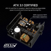 Fonte de Alimentação Corsair RM1000X / 1000W / Ventilador de 12cm / Cybenetics Gold