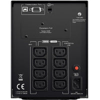 Cyberpower PR1500ELCD UPS Interactiva em Linha / 1500va-1350w / 8 Saídas / Formato Torre
